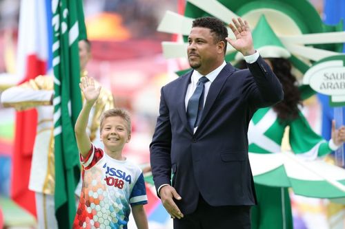 Ronaldo Nazario during the 2018 FIFA World Cup