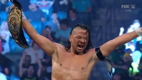 Shinsuke Nakamura is the new IC Champion