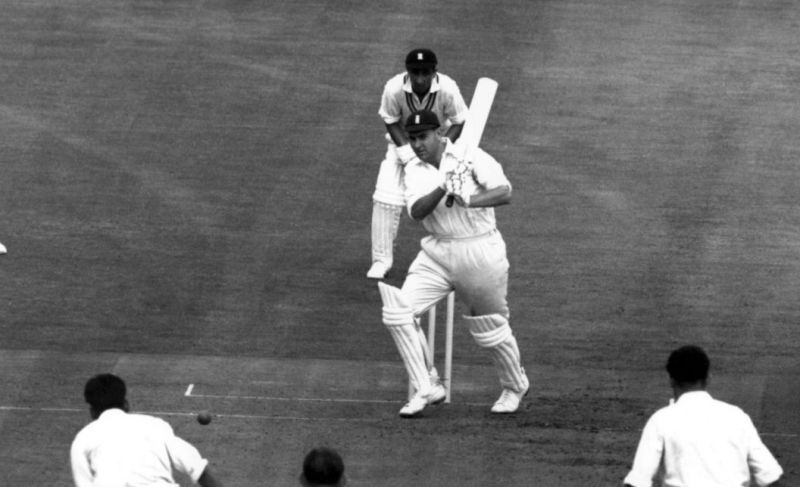 Colin Cowdrey scored a fine century for England in the 1959 Leeds Test against India.