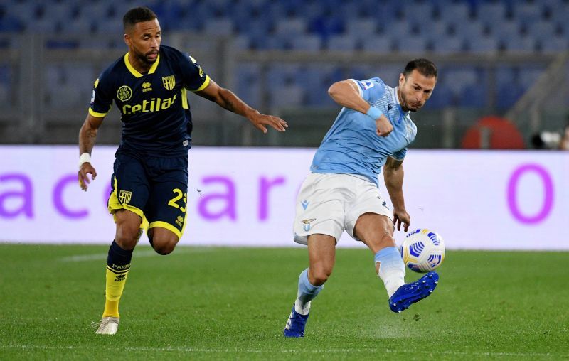 Stefan Radu in action for Lazio