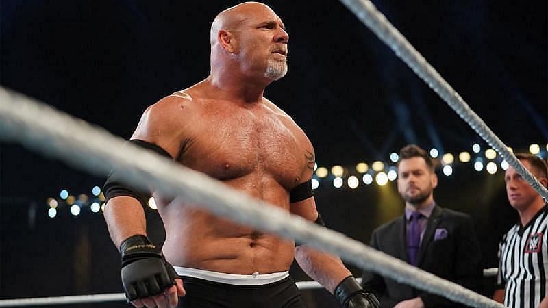 WWE चैंपियन बॉबी लैश्ले ने गोल्डबर्ग की हालत खराब की