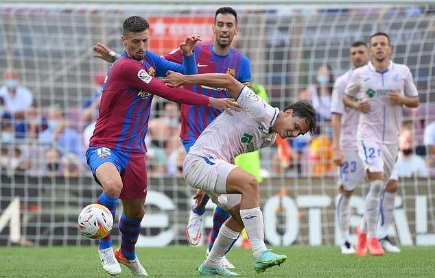 Getafe were threatening on the break but lacked the cutting edge to make their chances count