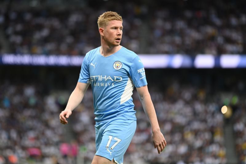 Kevin De Bruyne of Manchester City has a potent long-range shot.