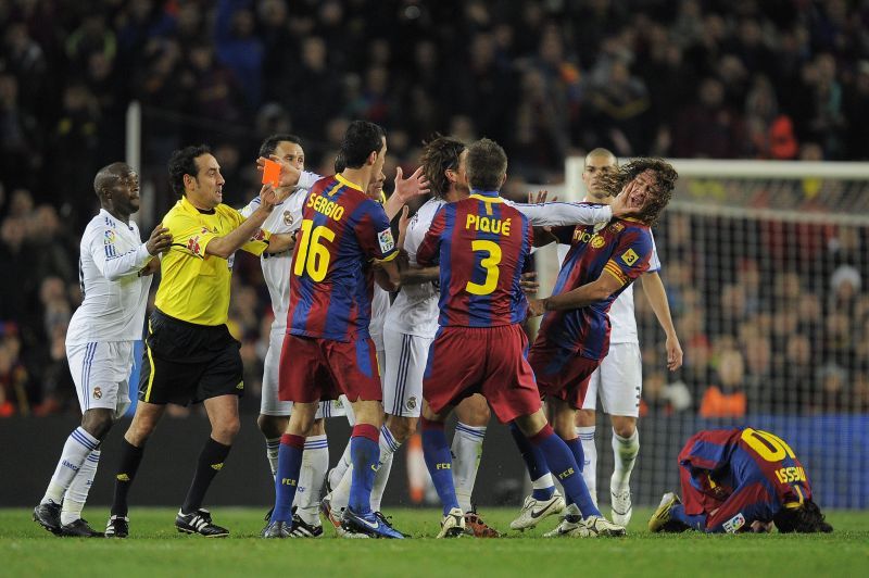 Sergio Ramos shoved Puyol