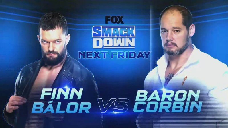 Finn Balor is set to collide with Baron Corbin on SmackDown this Friday