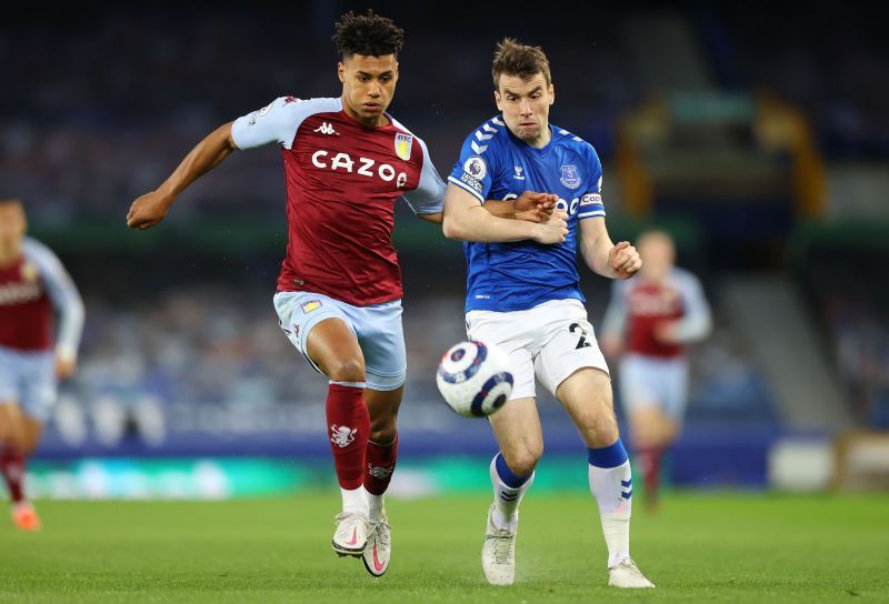 Coleman in action for Everton