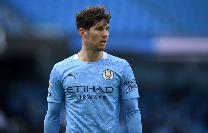 John Stones in action for Manchester City