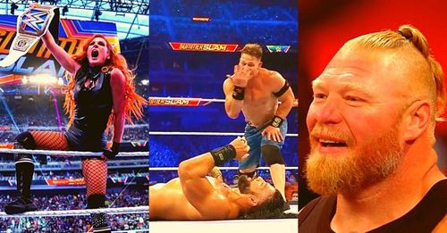 A night full of surprises at SummerSlam