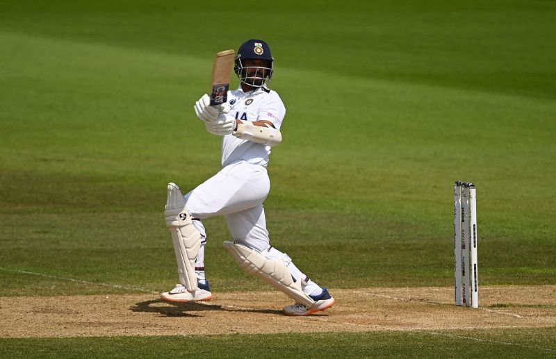 Ajinkya Rahane looked fidgty at the crease in the first innings