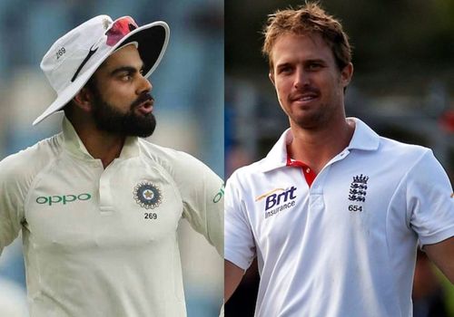 Nick Compton(l) revealed that Virat Kohli(r) hurled abuses at him during England's tour of India in 2012.