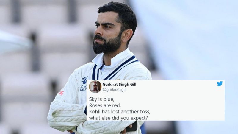 Twitter trolls Virat Kohli for losing the toss again