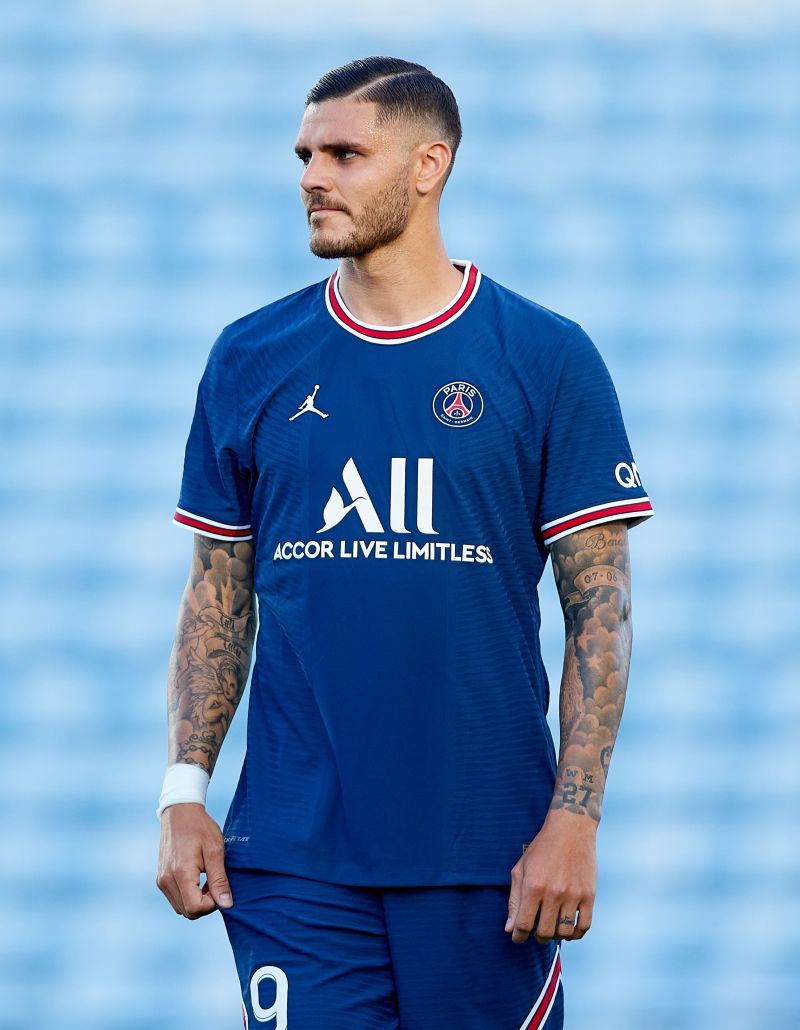 Icardi during pre-season