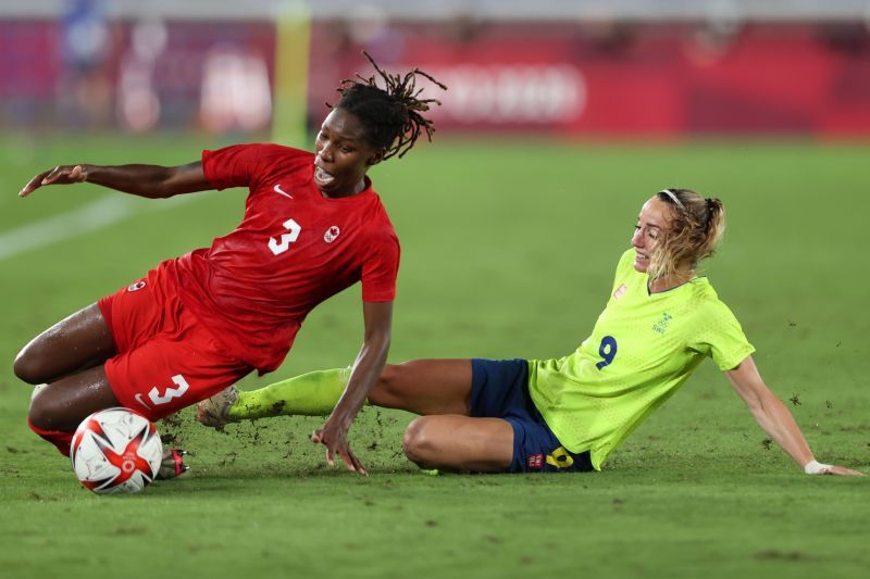 Canada v Sweden: Gold Medal Match Women's Football - Olympics: Day 14