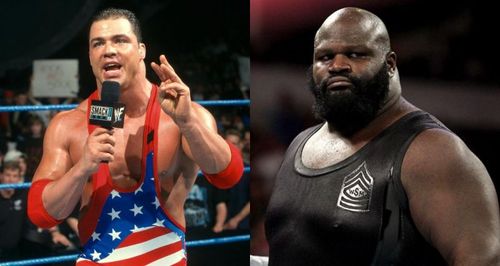 Kurt Angle; Mark Henry