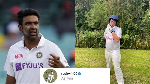 Ravichandran Ashwin posted a tweet after the 3rd day of the Headingley Test match between India and England