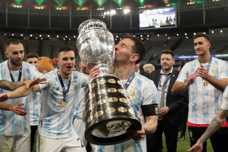 Lionel Messi almost single-handedly dragged Argentina to Copa America glory this year
