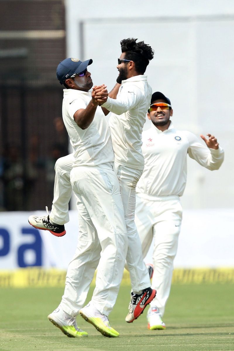 Ravichandran Ashwin and Ravindra &lt;a href=&#039;https://www.sportskeeda.com/player/ravindra-jadeja&#039; target=&#039;_blank&#039; rel=&#039;noopener noreferrer&#039;&gt;Jadeja&lt;/a&gt;