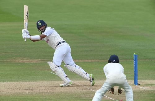 Cheteshwar Pujara scored his runs at a fair clip