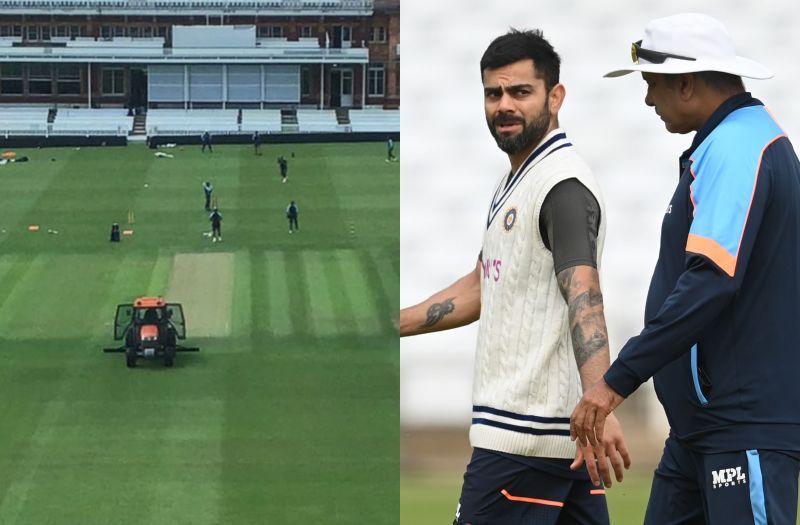 Lord&#039;s pitch and Virat Kohli, Ravi Shastri