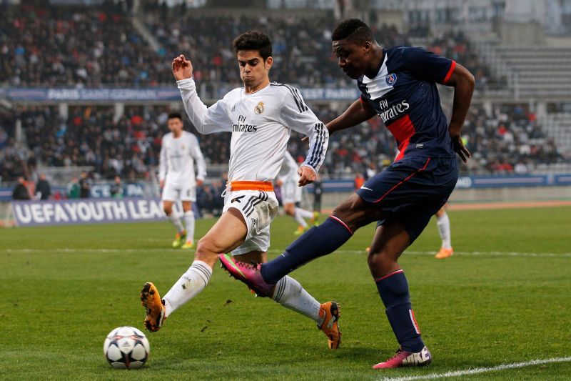 Rodriguez (L) joined Real Madrid&#039;s academy aged 14