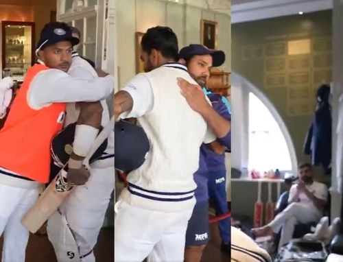 (L-R): Mayank Agarwal, KL Rahul, Rohit Sharma and Virat Kohli