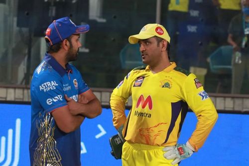 MS Dhoni and Rohit Sharma