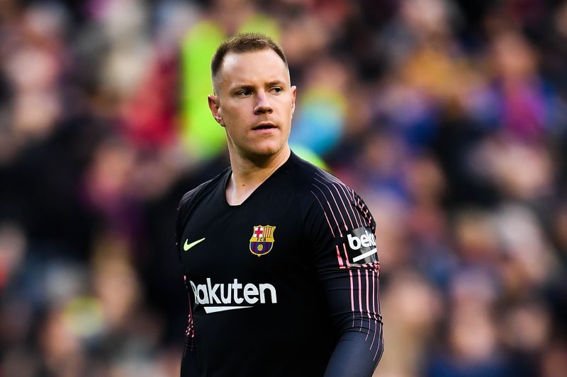 Marc ter Stegen replaced Claudio Bravo as Barcelona's No.1