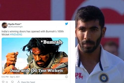 Twitter reactions to Bumrah's fiery spell