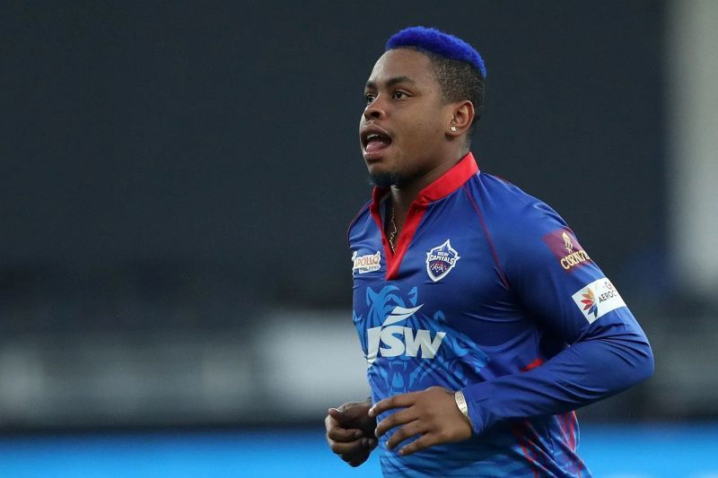 Shimron Hetmyer grabbed attention with his unique hairstyle (Credit: IPL)