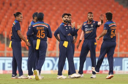 Virat Kohli leading Team India during the T20I series against England earlier this year. Pic: Getty Images