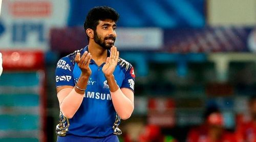 Jasprit Bumrah played his 100th game for the Mumbai Indians on Sunday [Image-IPLT20]