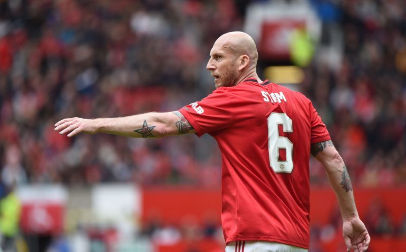 Stam cut a menacing figure on the pitch.