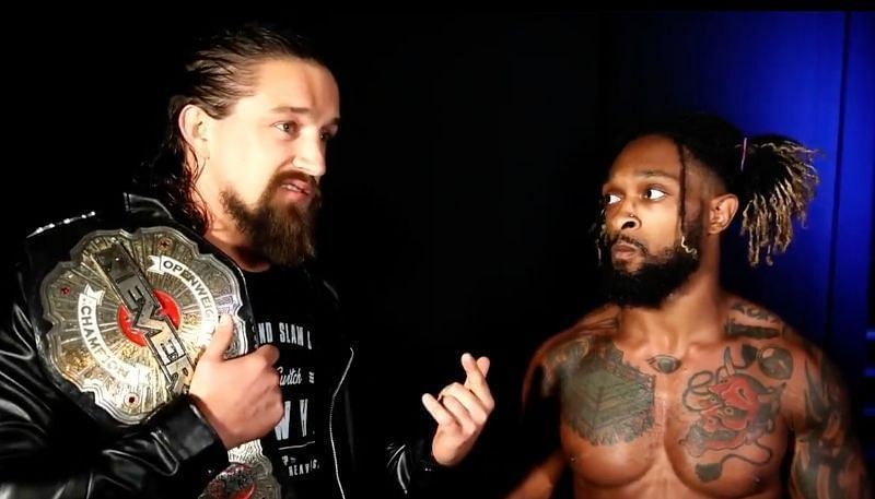 Chris Bey was recruited into the Bullet Club by Jay White