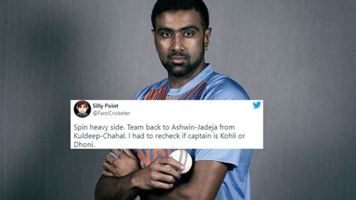 Fans erupt over Ravichandran Ashwin's inclusion in India's T20 WC Squad.