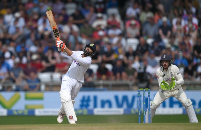 Ravindra Jadeja batted ahead of Ajinkya Rahane and Rishabh Pant. Pic: Getty Images