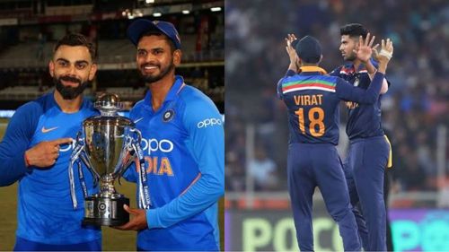 Shreyas Iyer and Washington Sundar made their T20I debuts under Virat Kohli