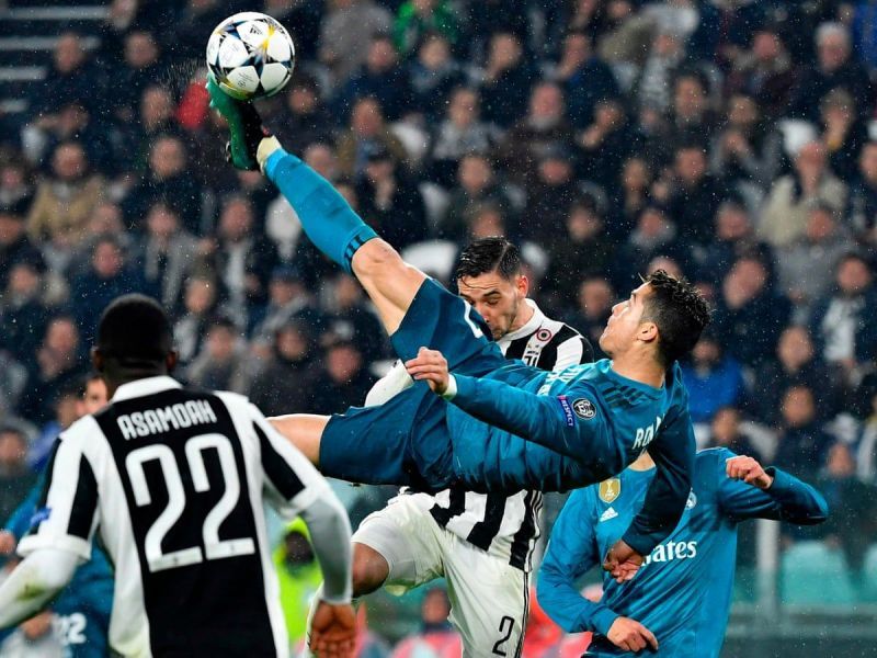 Ronaldo&#039;s greatest strike came against Juventus in the Champions League