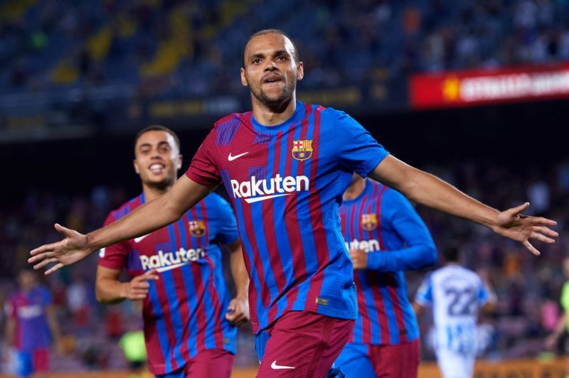 Braithwaite netted a brace in Barcelona&#039;s opening league game