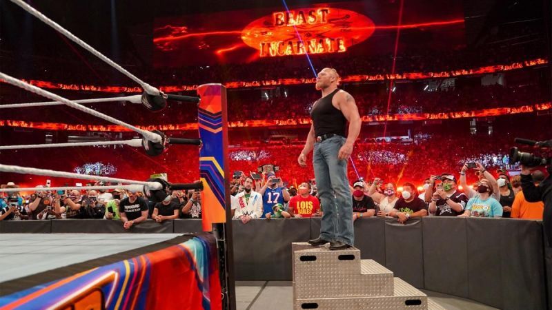 Brock Lesnar makes his presence felt at SummerSlam