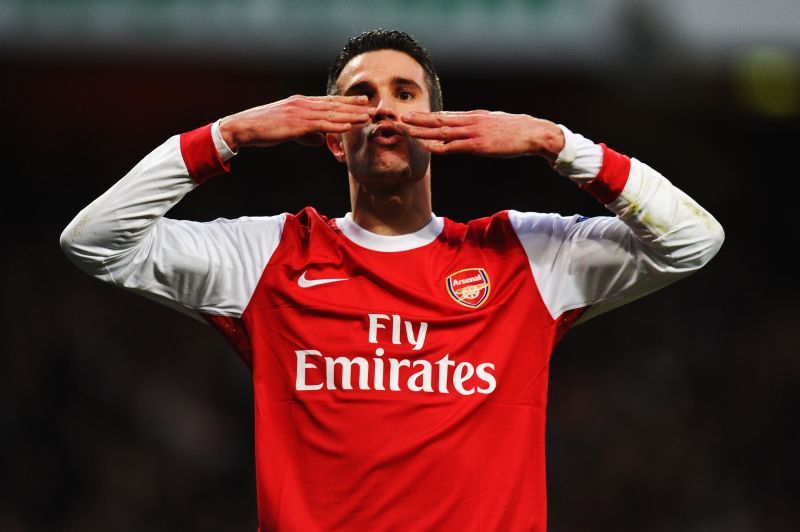 Robin van Persie found success in both Arsenal and Manchester United.