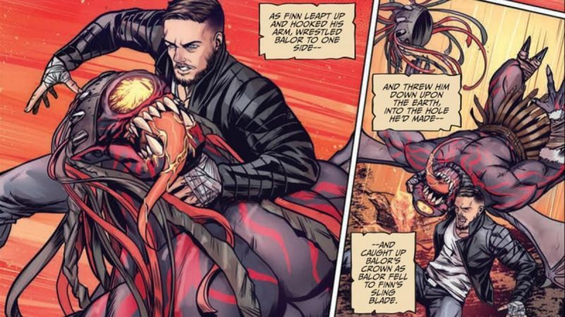 WWE teamed up with BOOM! Studios to create a comic book detailing the origins of the Demon and Balor.