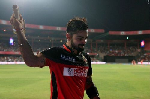 Virat Kohli will step down as Royal Challengers Bangalore captain at the end of the season (Image: IPL)