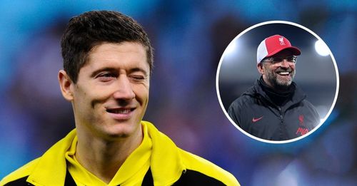 Jurgen Klopp names Robert Lewandowski as the best player he has ever worked with.