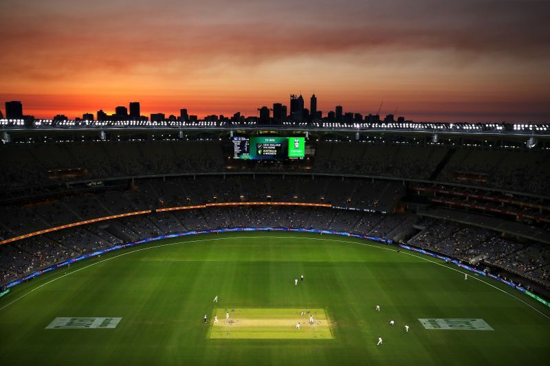 The Perth Stadium is due to host the fifth Ashes Test