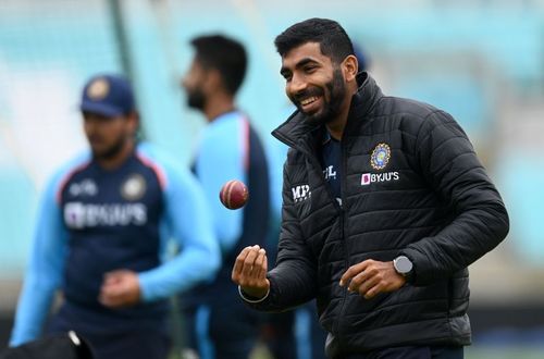 The smiling assassin aka Bumrah was at it again