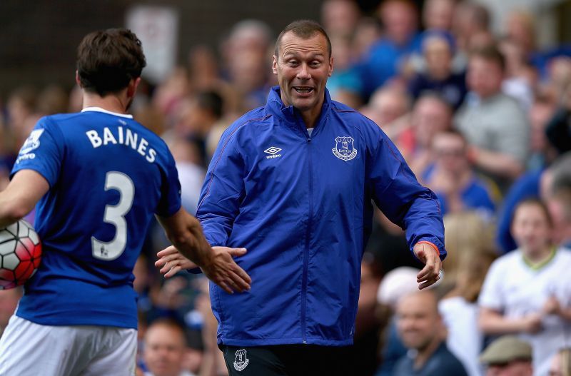 Duncan Ferguson is now the assistant manager at Everton