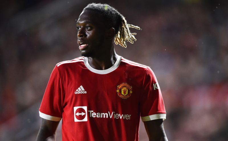 Manchester United defender Aaron Wan-Bissaka.