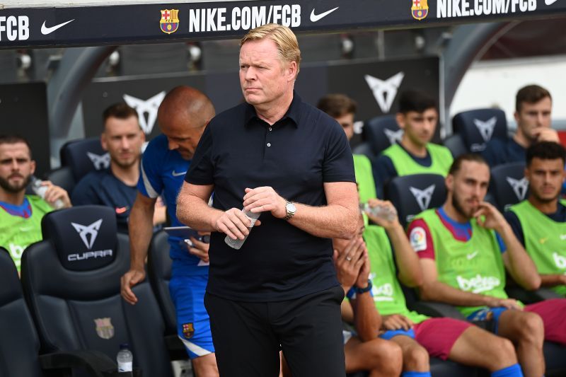 Barcelona manager Ronald Koeman