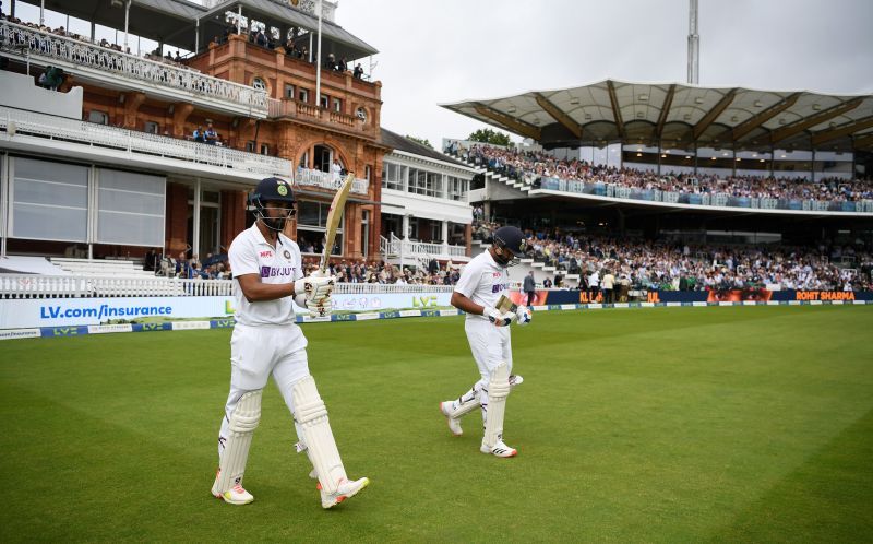 KL Rahul (left) and Rohit Sharma could hold the key to India&rsquo;s fortunes on Day 3. Pic: Getty Images