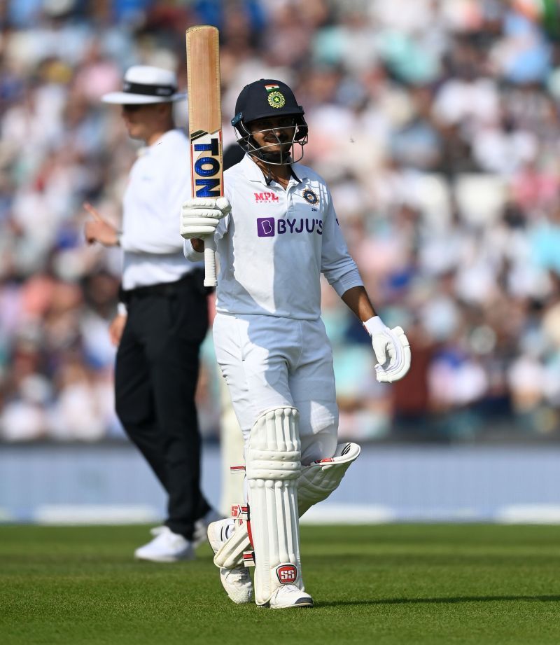 Shardul Thakur has scored 57 and 60 respectively of the Oval Test